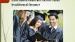 Education loan : Education loans are better than traditional finance