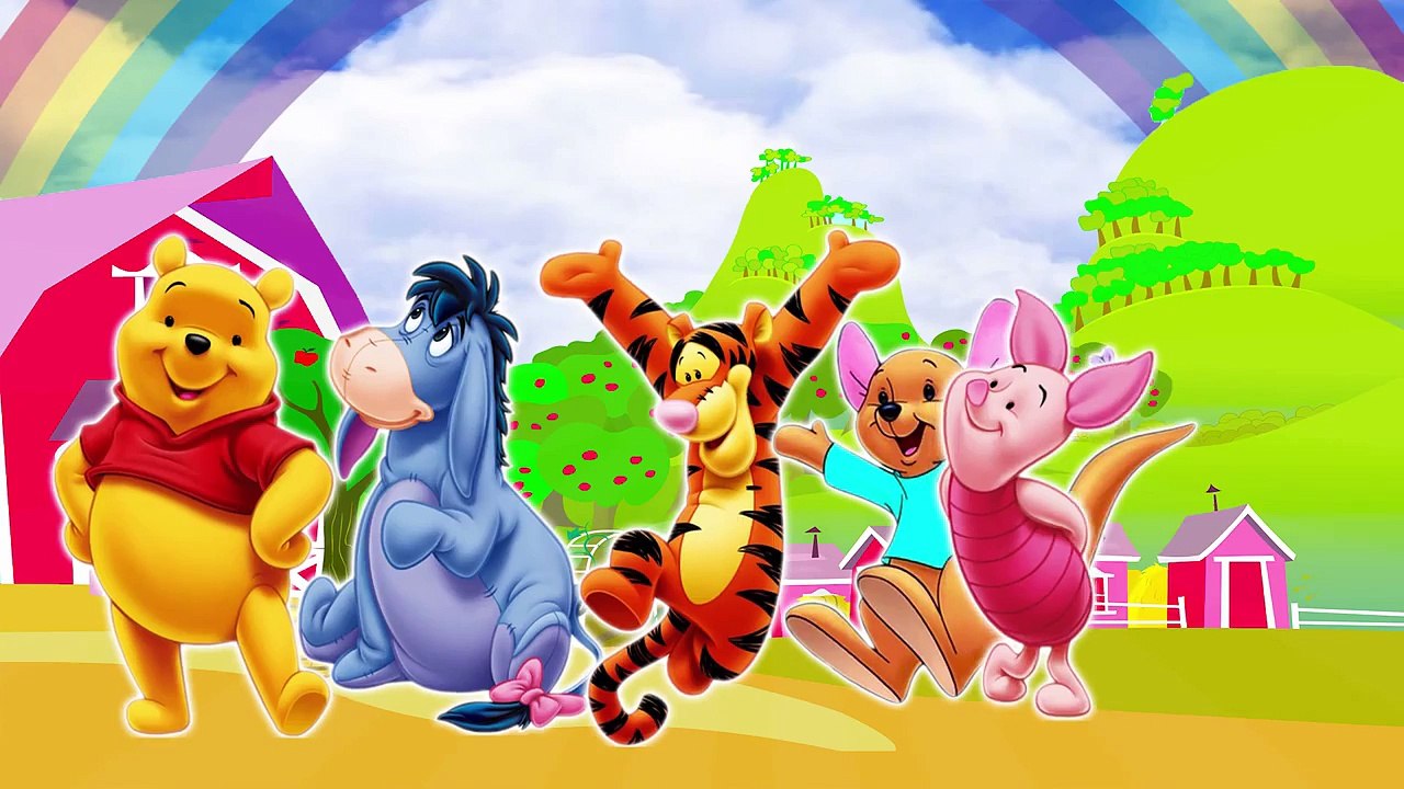 Winnie the pooh Finger Family | Nursery Rhymes For Children