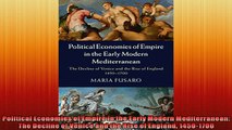 READ book  Political Economies of Empire in the Early Modern Mediterranean The Decline of Venice and READ ONLINE