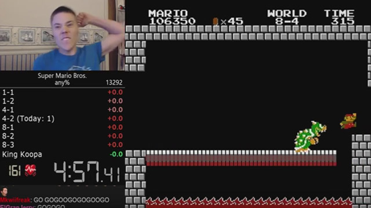 Gamer Sets New World Record By Beating Super Mario Bros. In Less Than 5 Minutes