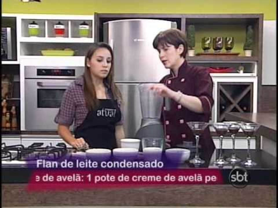Programa Atual SBT - Cozinha com produção (Bárbara Storck)