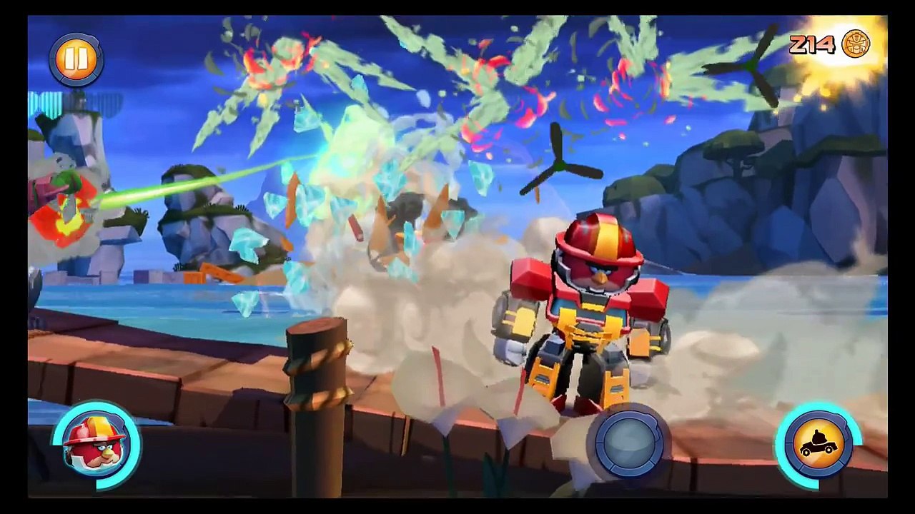 Angry Birds Transformers - New Character Unlocked Gameplay Walkthrough #7