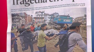 Zona de Curvas. Las mejores fotografías del Terremoto de Nepal