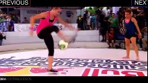 Amazing Female Freestyle Football Skills 2016