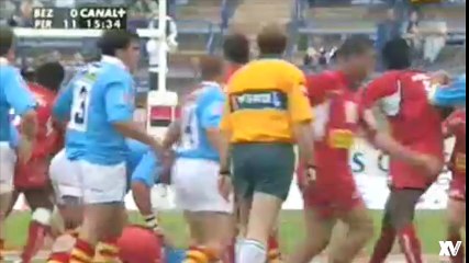 Rugby : Béziers - Perpignan 2004, grosse bagarre générale en Top 14