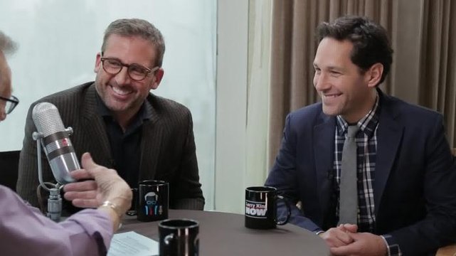Paul Rudd and Steve Carell talk about Anchorman2