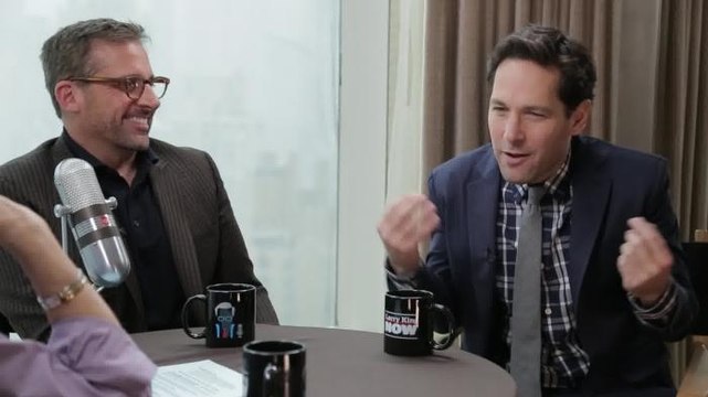 Paul Rudd and Steve Carell talk about Anchorman2
