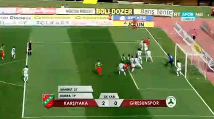 Abdel Diarra Goal - Karsiyaka 1-0 Giresunspor - 14.04.2016 HD