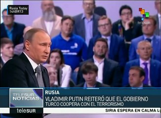 Vladimir Putin estima que la economía rusa crecerá 1.4%