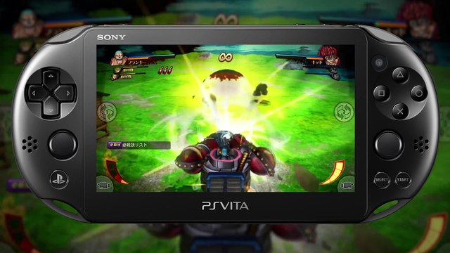 ONE PIECE BURNING BLOOD - gameplay PS Vita