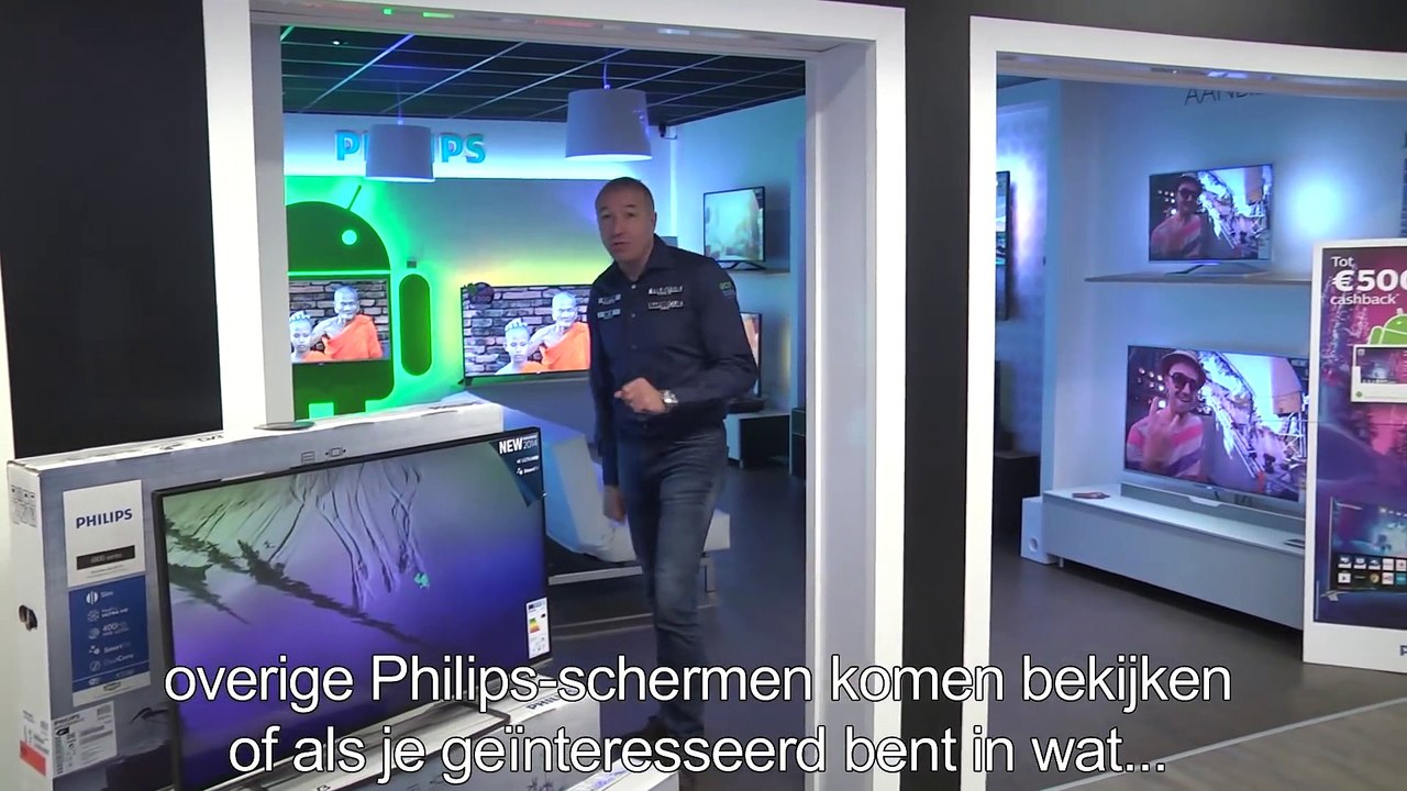 Weekendknaller Philips 40PUK6809- 4K Ultra HD LED-tv met Smart TV