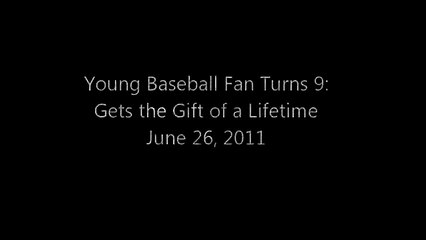 [funny kids video] BIrthday Surprise Leaves Boy Speechless