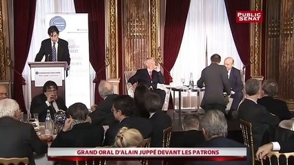 Alain Juppé était l'invité de la Fondation Concorde le 17/02