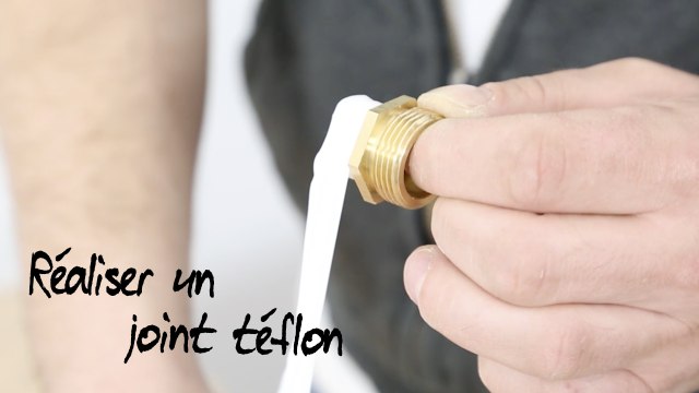 Comment réaliser un joint téflon ?