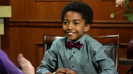 Miles "Baby Boogaloo" Brown and Flynn McGarry