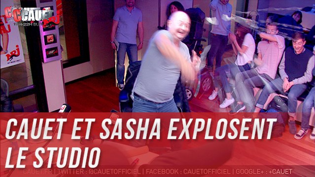 Cauet et Sasha explosent le studio - C'Cauet sur NRJ