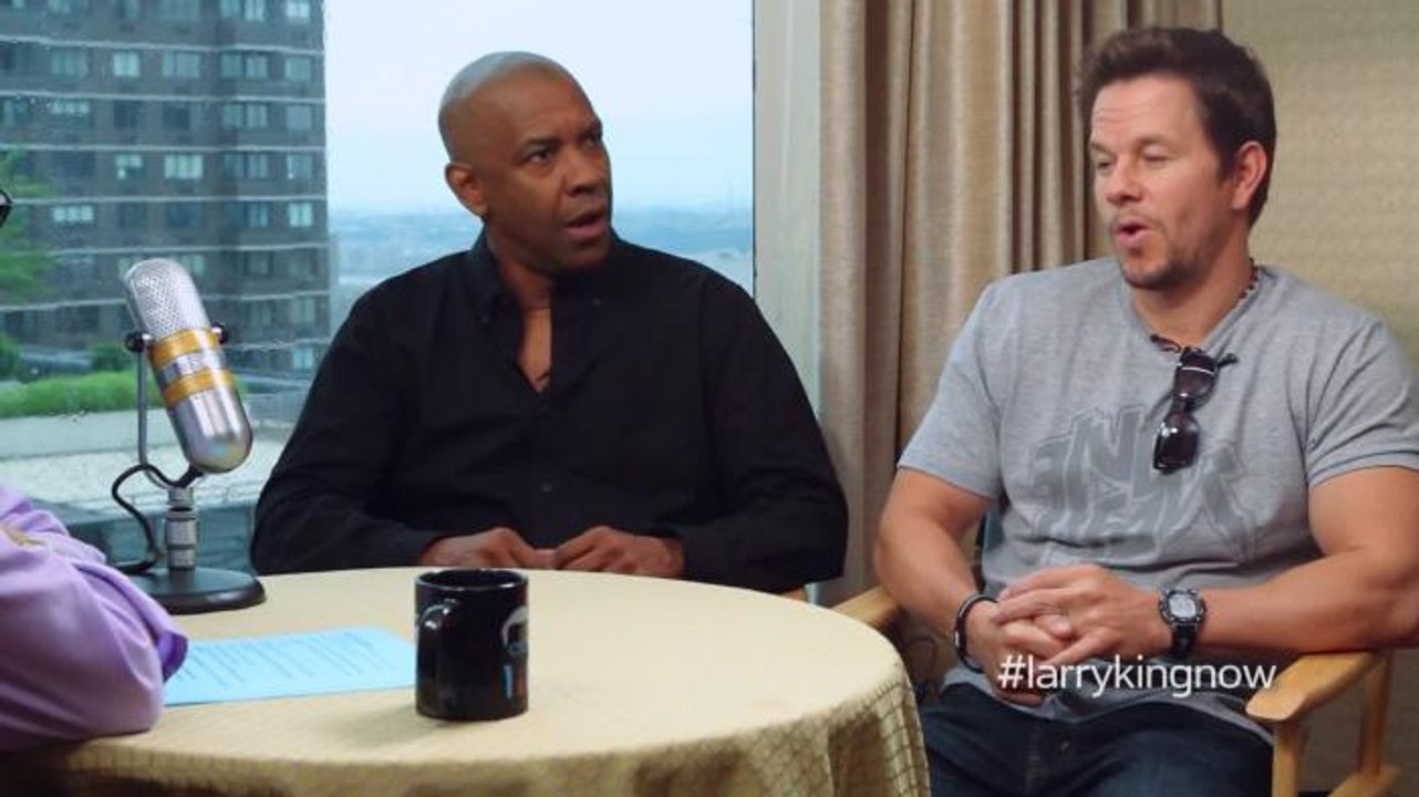 Mark Whalberg and Denzel Washington talk about 2 Guns