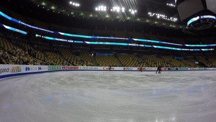 2016-03-28 World Championships - Pairs Group 2 Practice Clip A