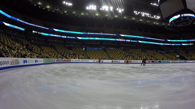 2016-03-28 World Championships - Pairs Group 2 Practice Clip A