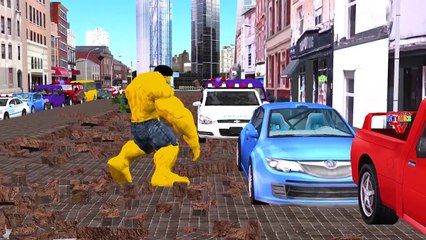Finger Family Children Nursery Rhymes Yellow Spiderman Vs Spiderman For Kids And Yellow Hulk Vs Hulk