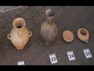 Enna - Sequestrati reperti archeologici in casa di un pregiudicato (14.04.16)