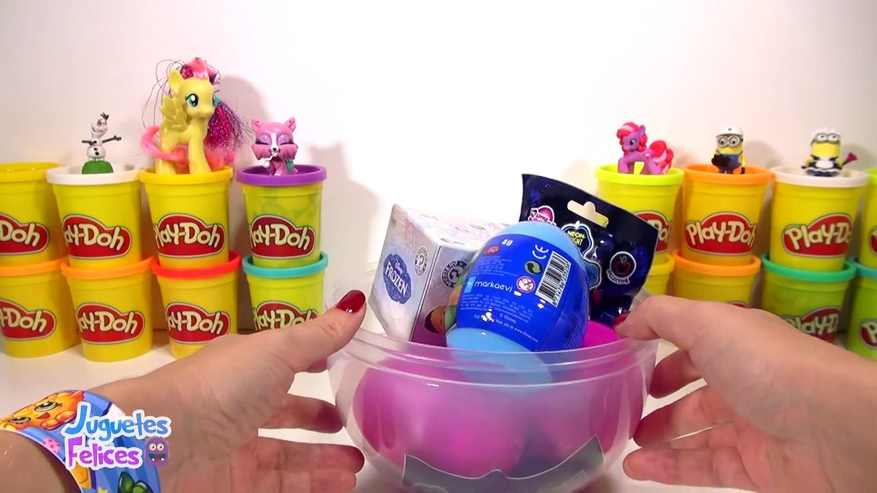 Huevo Sorpresa Gigante de la Princesa Sofia en Español de Play Doh - Juguetes Princesas de Disney