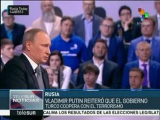 Vladimir Putin estima que la economía rusa crecerá 1.4%