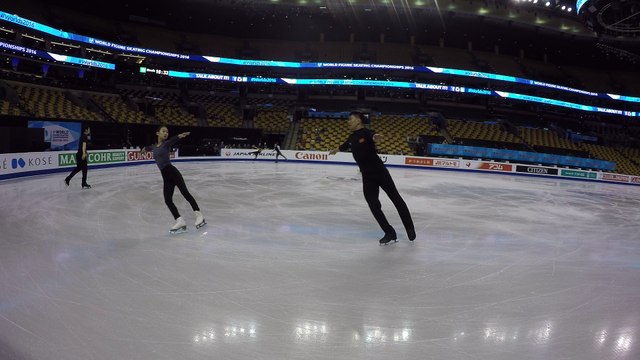 2016-03-28 World Championships - Peng & Zhang FS Run-Through