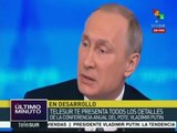 Putin reafirma que la paz en Siria sólo se logrará por la vía política