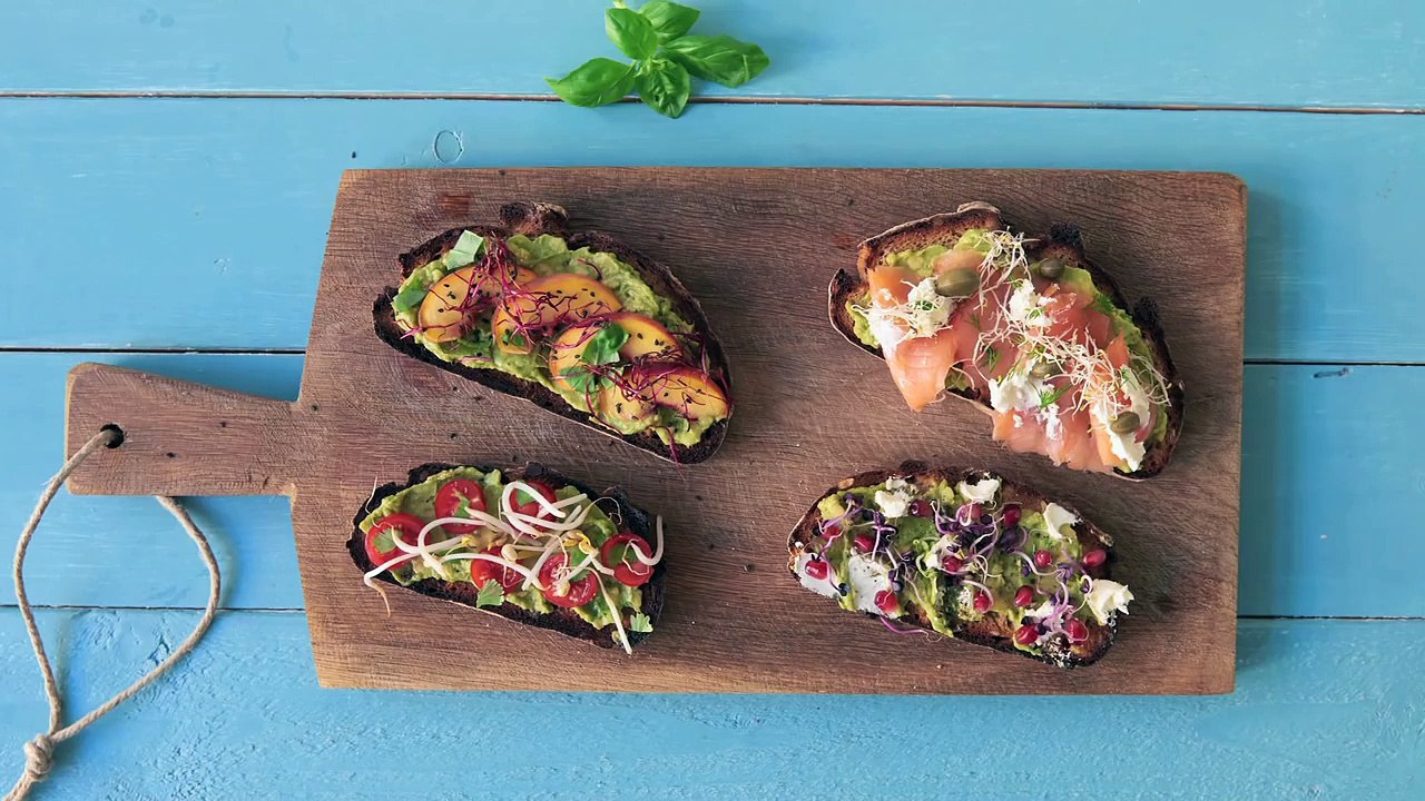 The BEST avocado toasts