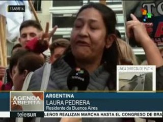 Argentina: califican de amor la movilización por Cristina Fernández