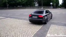 Isto é a forma correcta de se arrancar com um Audi RS4!