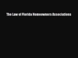 [Download PDF] The Law of Florida Homeowners Associations Ebook Free