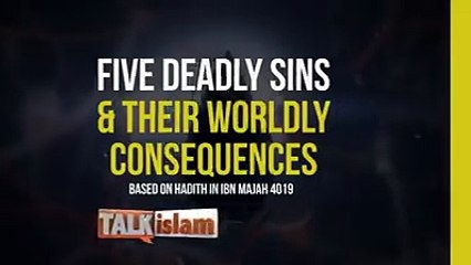 Five Deadly Sins in Islam