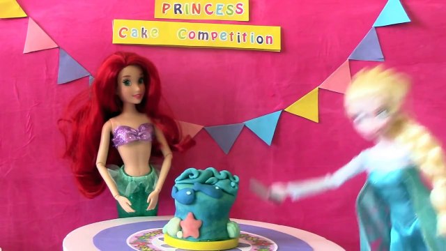 Disney Princess Dolls Cake Competition - Elsa, Anna Frozen Dolls & All Disney Princesses NEW 2014