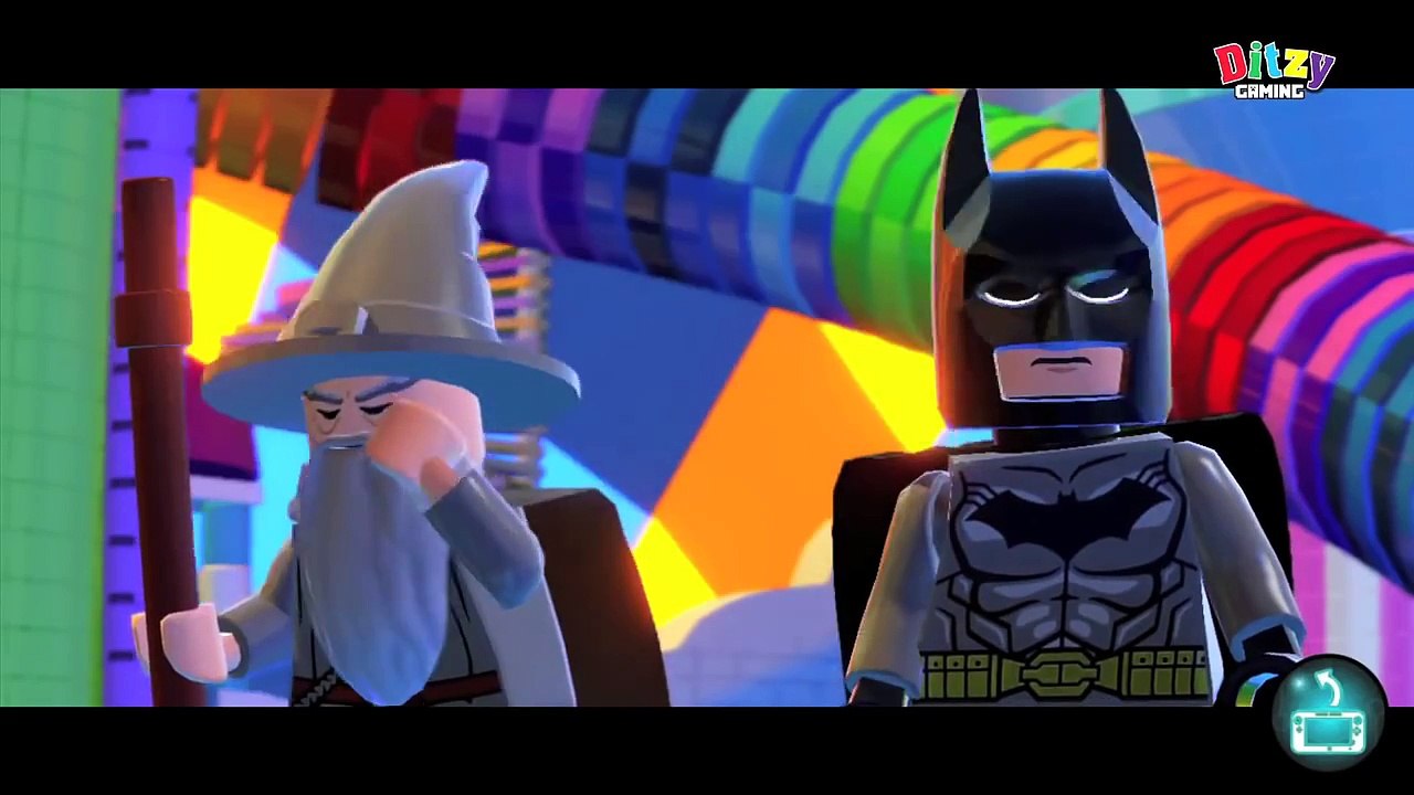 LEGO Dimensions Walkthrough Part 1 | New Game/Batmobile | Gameplay PS4/XB1/WiiU HD