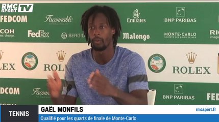 Monfils se bagarre un peu avec la presse