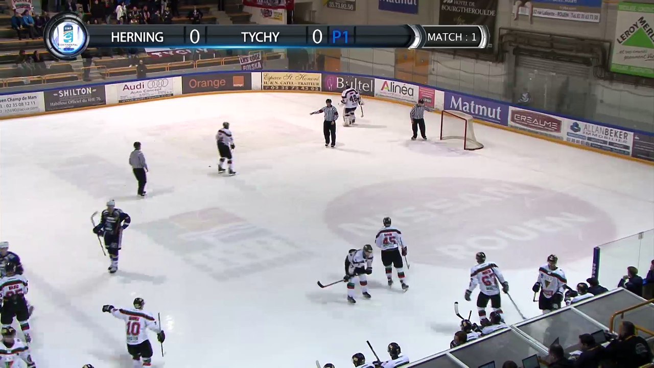 Match 1 : IIHF FINAL Continental Cup 2016 at Rouen