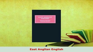 PDF  East Anglian English Read Online