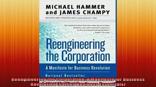 READ book  Reengineering the Corporation A Manifesto for Business Revolution Collins Business  FREE BOOOK ONLINE