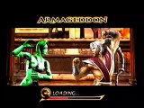 Mortal Kombat Armageddon  - LARA CROFT VS FUJIN