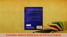 PDF  Canadian Oxford Dictionary of Current English Download Online