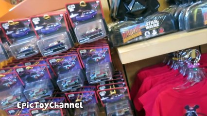 STAR WARS Toy Shopping At DISNEYLAND in California with Storm Trooper Gun