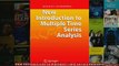 FREE DOWNLOAD  New Introduction to Multiple Time Series Analysis READ ONLINE