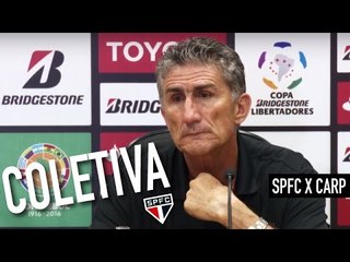 COLETIVA DE IMPRENSA - BAUZA - SPFC X RIVER PLATE | SPFCTV