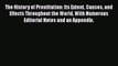 PDF The History of Prostitution: Its Extent Causes and Effects Throughout the World With Numerous