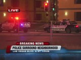 Heavy police activity on north end of Las Vegas Strip