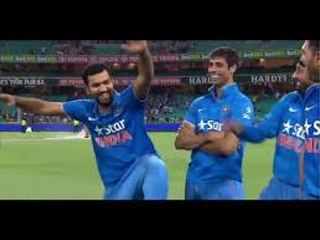 Rohit Sharma's Hilarious dance when Virat Kohli praised him