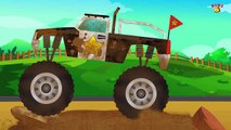 Monster Truck Car Wash - Baby Video - Videos For Kids - Childrens Videos