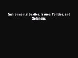 [Download PDF] Environmental Justice: Issues Policies and Solutions Ebook Free